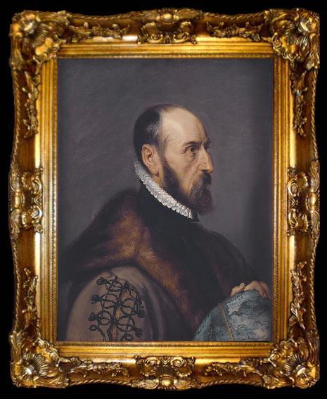 framed  Peter Paul Rubens Abraham Ortelius, ta009-2